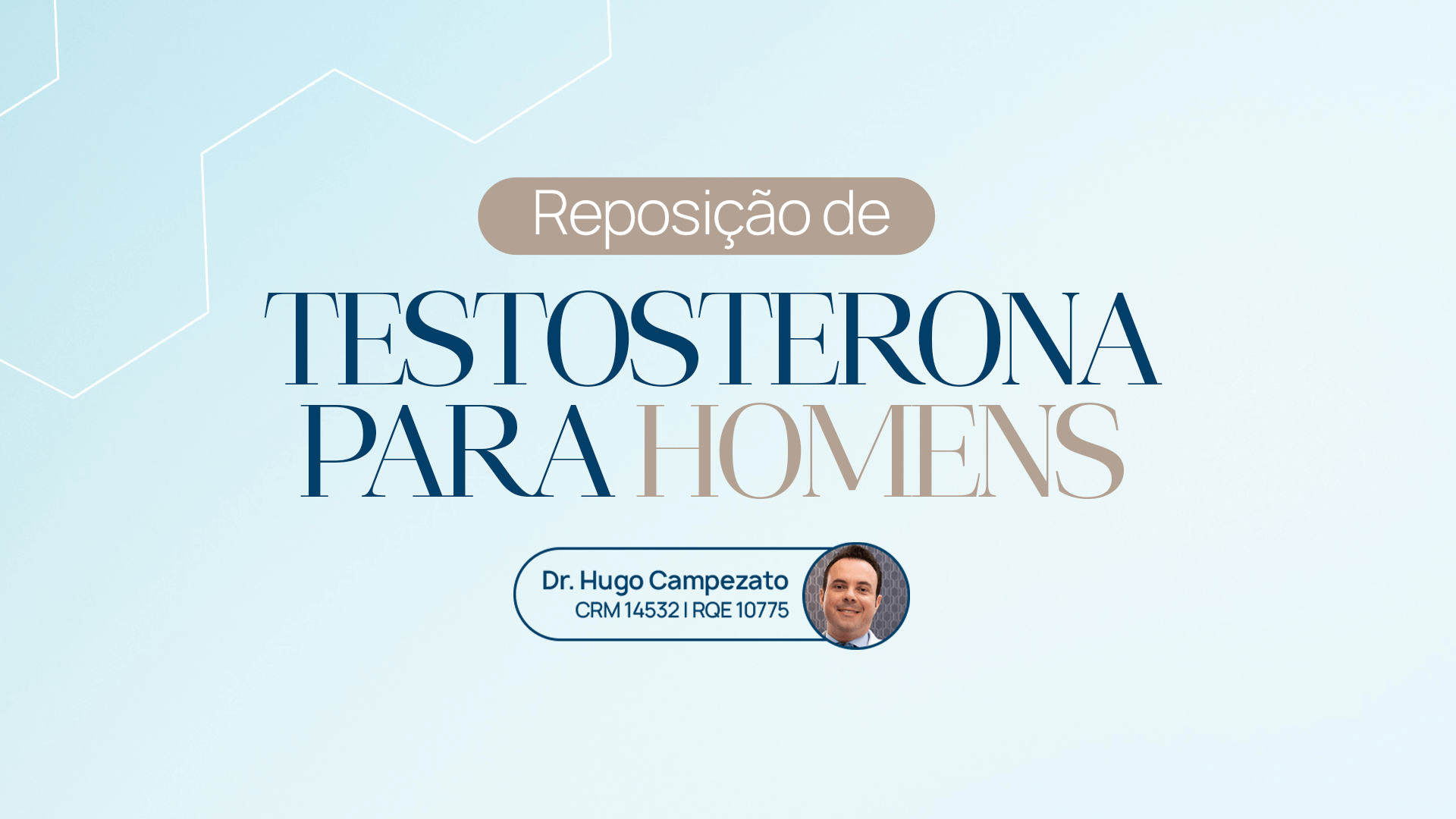 reposição de testosterona para homens