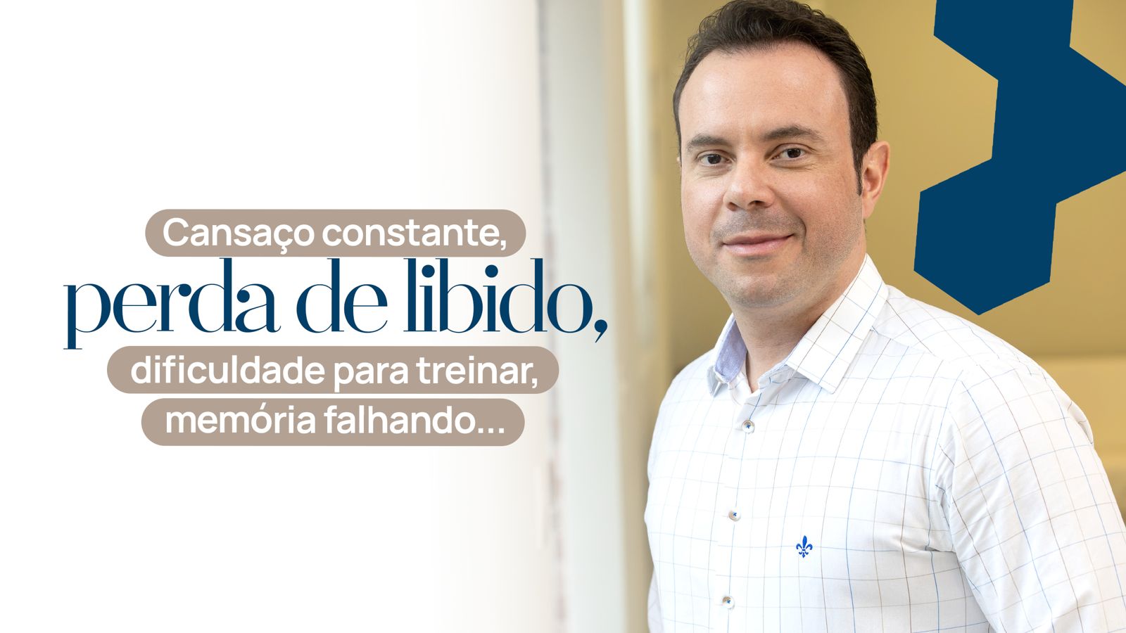 Cansaço constante, perda de libido e memória fraca em homens: o que pode ser?