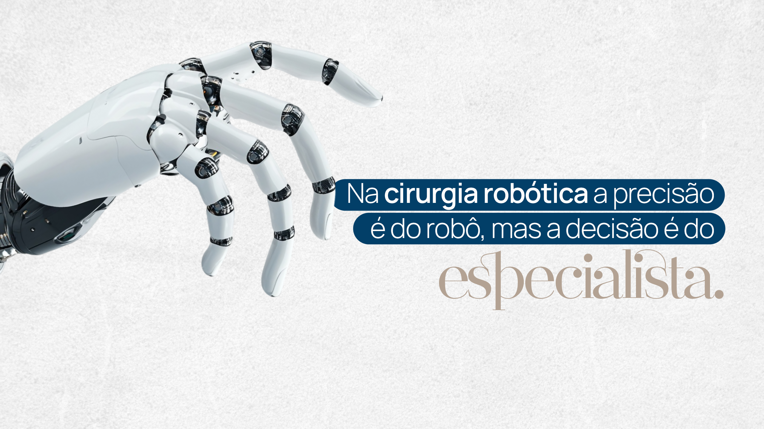 A cirurgia robótica oferece precisão, mas a decisão é sempre do especialista. Entenda como tecnologia e experiência atuam juntas.